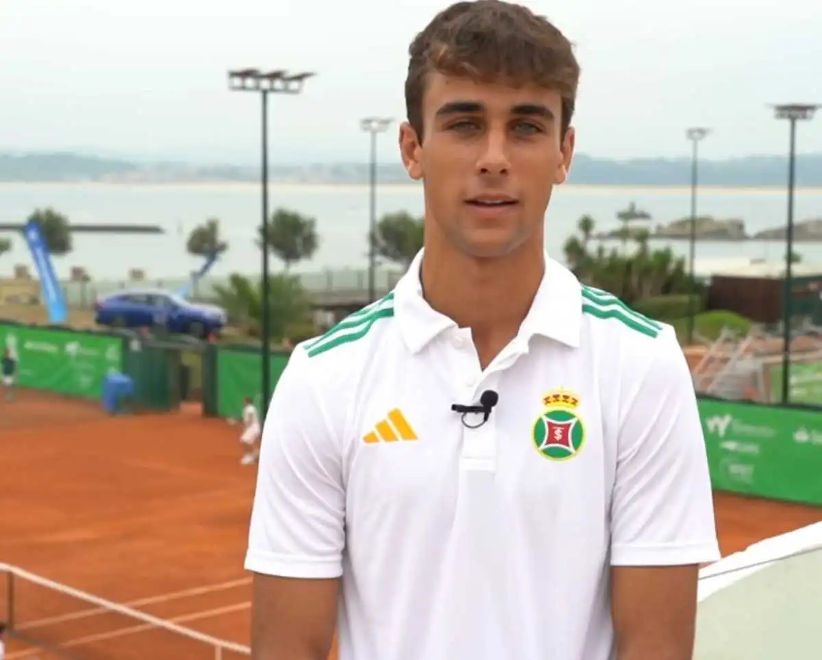 enrique cañedo y el cuadro final en el itf santander es una recompensa a todo el trabajo