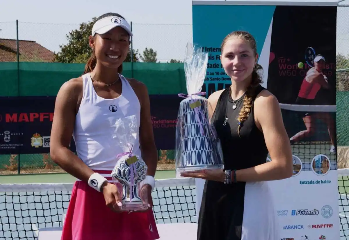 itf ourense 2025: la rusa polina iatcenko gana el campeonato