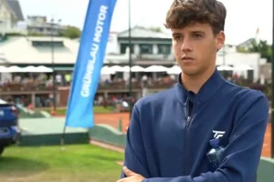 Izan Almazán: “A nivel de tenis, antes de la lesión, estaba jugando bastante bien”