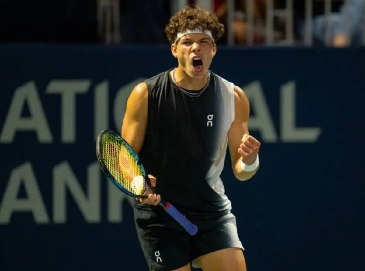 shelton cobolli hizo un gesto en el tiebreak y le consulte al respecto