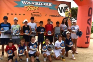 warriors tour: parada en el club tennis gimeno