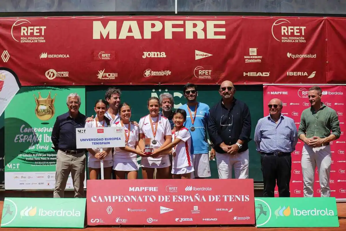 El tenis alevín de Madrid se adueñó del Campeonato de España en Murcia 2 El tenis alevín de Madrid se adueñó del Campeonato de España en Murcia