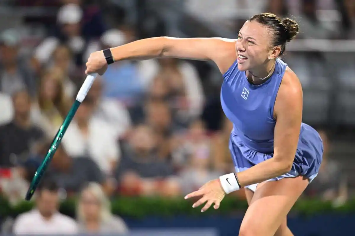 anisimova swiatek us open 2025