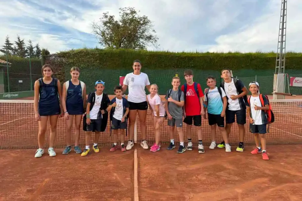 itf baza: clinic de lujo con la joven promesa andaluza lorena solar