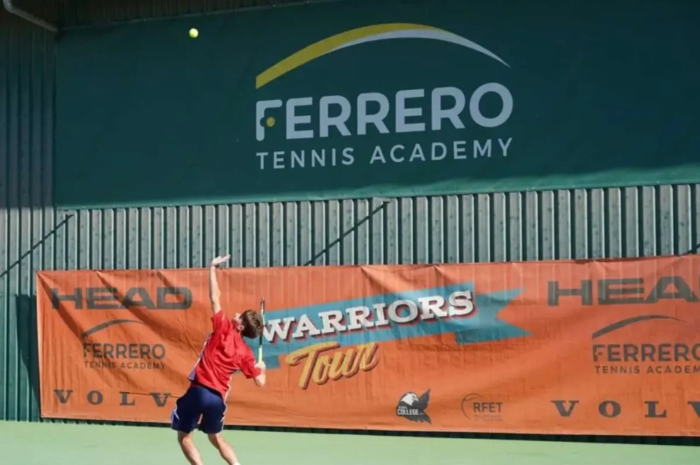 masters warriors tour 2025: la ferrero tennis academy pone el telon a este circuito con un gran torneo