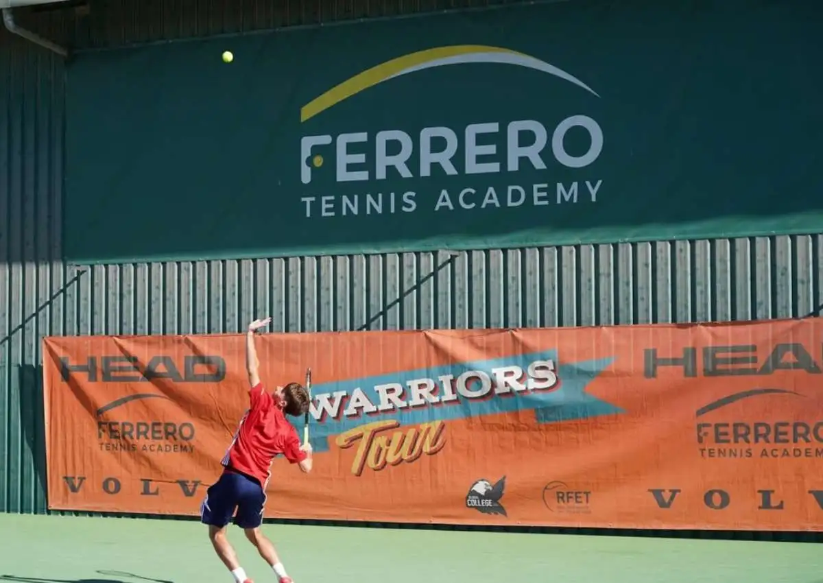 masters warriors tour 2025: la ferrero tennis academy pone el telon a este circuito con un gran torneo