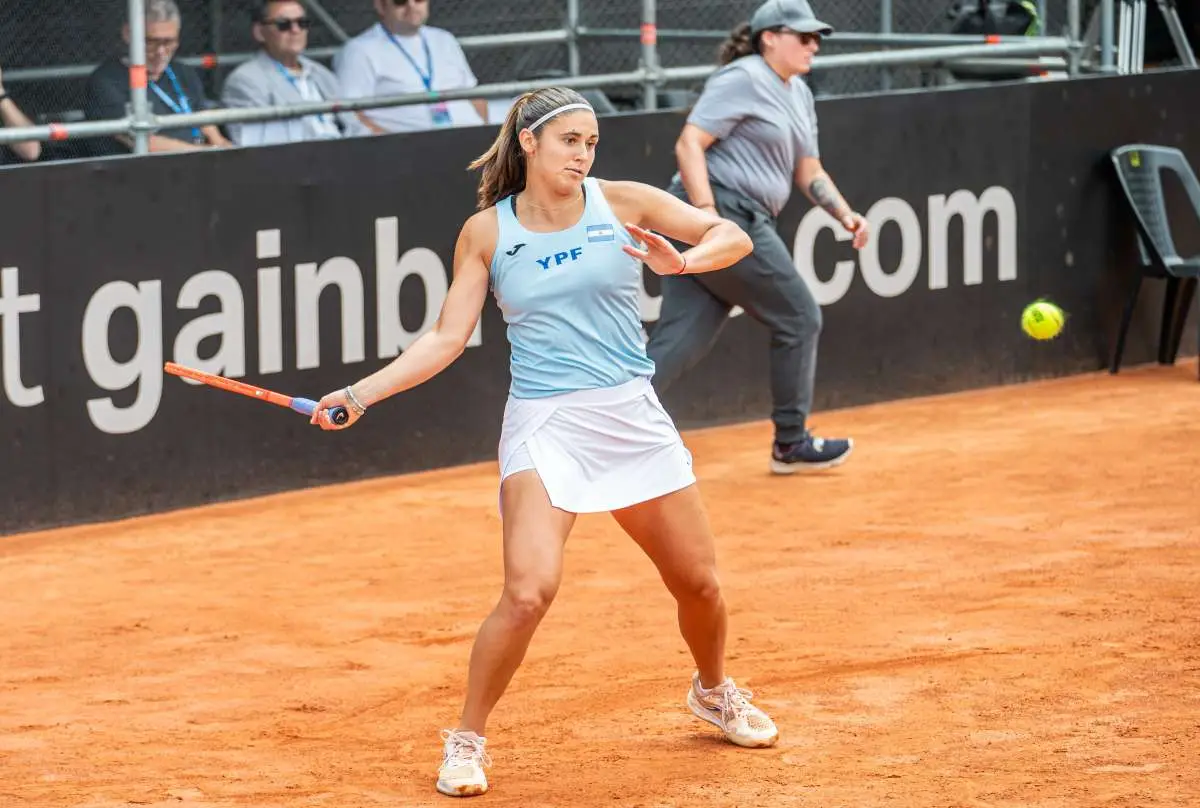 Argentina arrasa en Córdoba y pisa fuerte en la Billie Jean King Cup