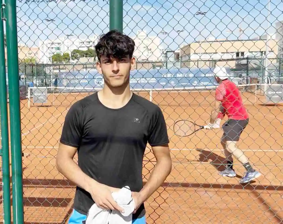 daniel herrero tras su wild card en el itf valencia: este torneo itf da mucho prestigio al valencia tennis center