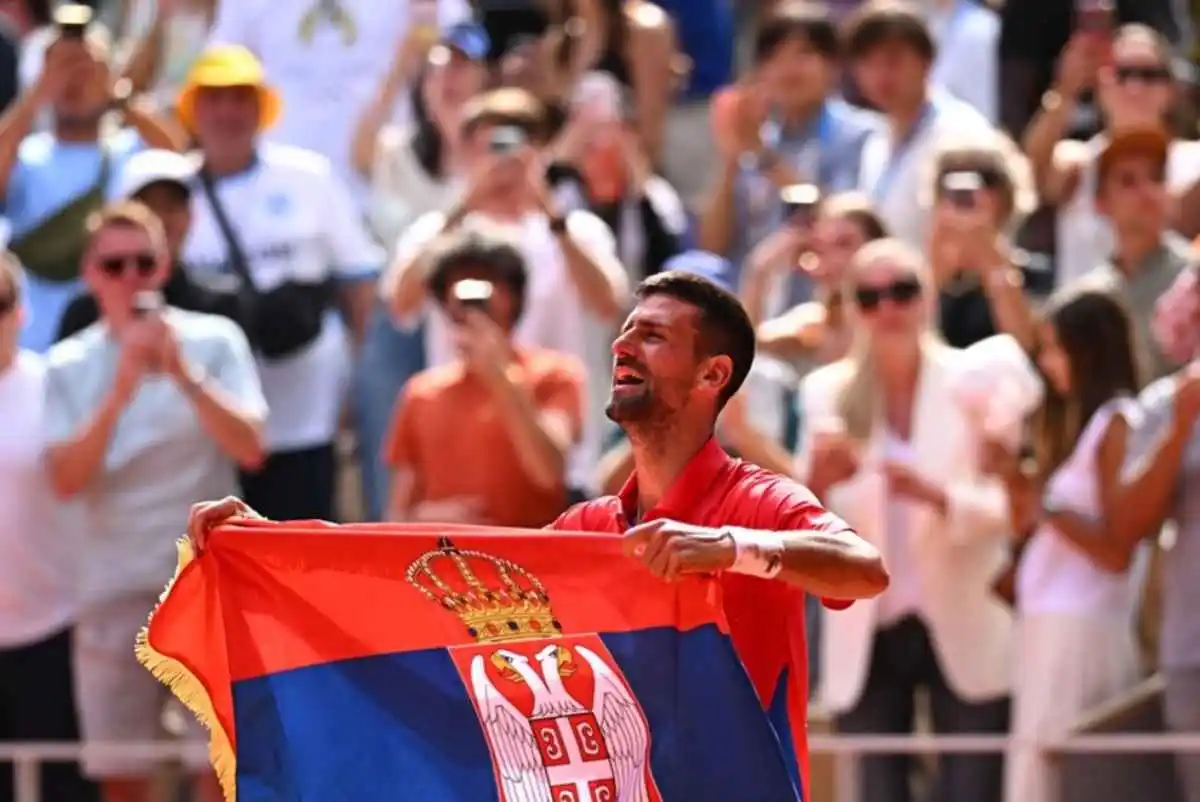 djokovic si acabo mi carrera en los juegos olimpicos de 2028 con la bandera serbia seria estupendo