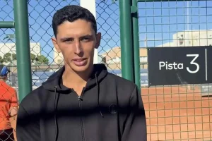 Joaquín Bianchi: “Empecé a jugar al tenis profesional hace dos meses”