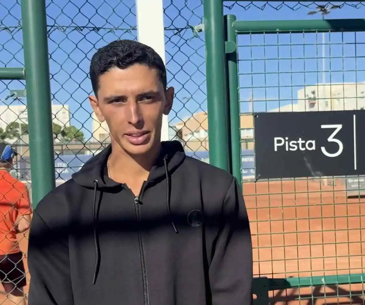 joaquin bianchi empece a jugar al tenis profesional hace dos meses