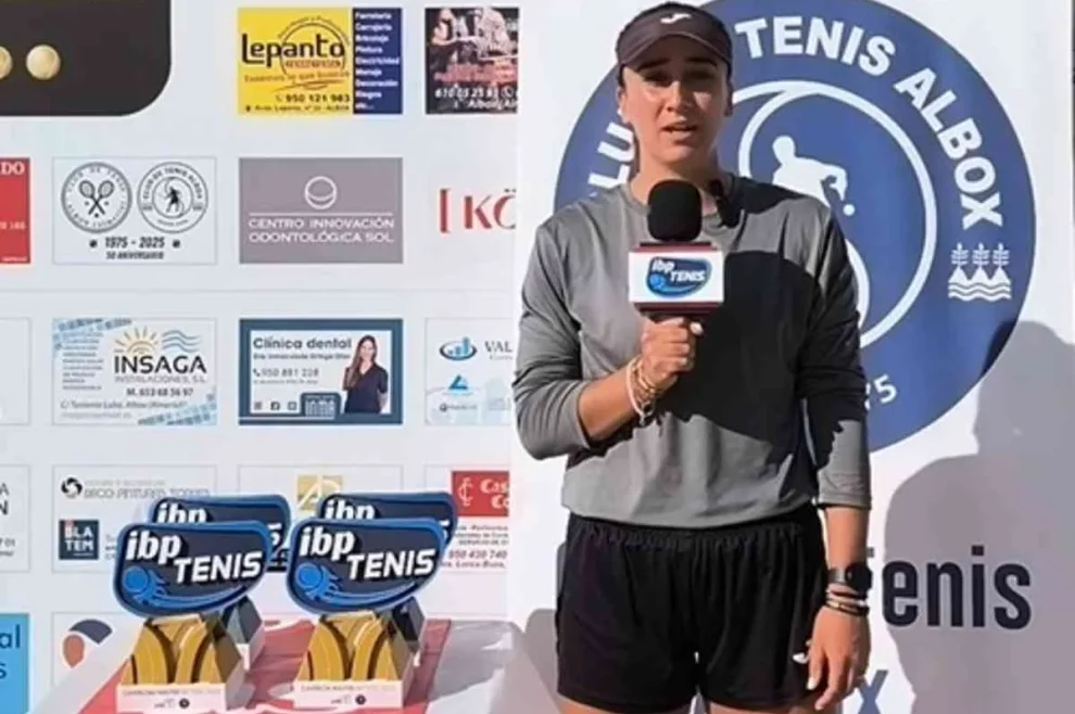 Marina Benito y su amor por el tenis: “Hay que creer en ti y poner toda la ilusión”