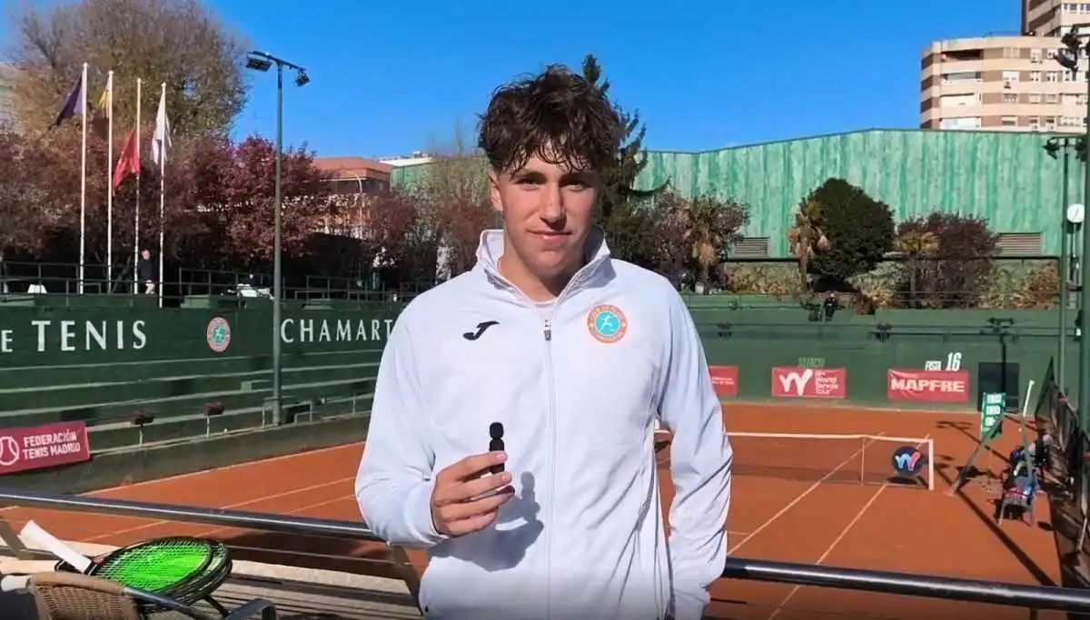 carlos mendoza y su experiencia en el itf chamartin ha sido una gran oportunidad de medirme con jugadores de alto nivel
