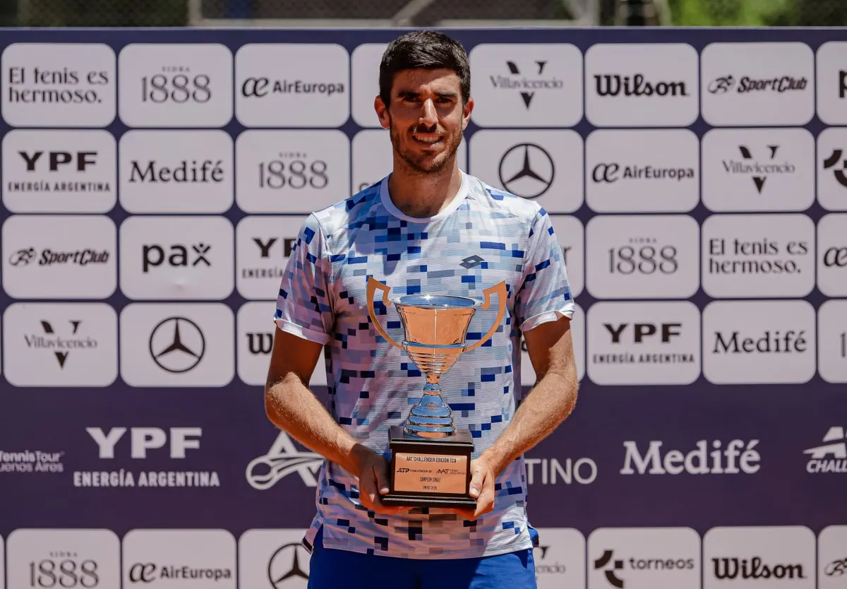 Intensa final en Buenos Aires: Franco Agamenone se consagra en el Tenis Club Argentino