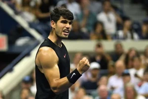 Alcaraz: “Me siento orgulloso de cómo he manejado la situación en el primer set”