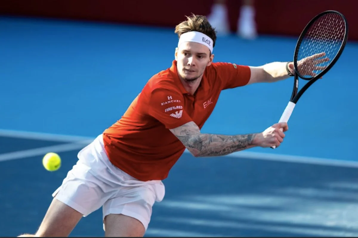 bublik me tomo el tenis como un trabajo