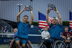 Una gesta inigualable: Gustavo Fernández logra el Grand Slam completo en dobles