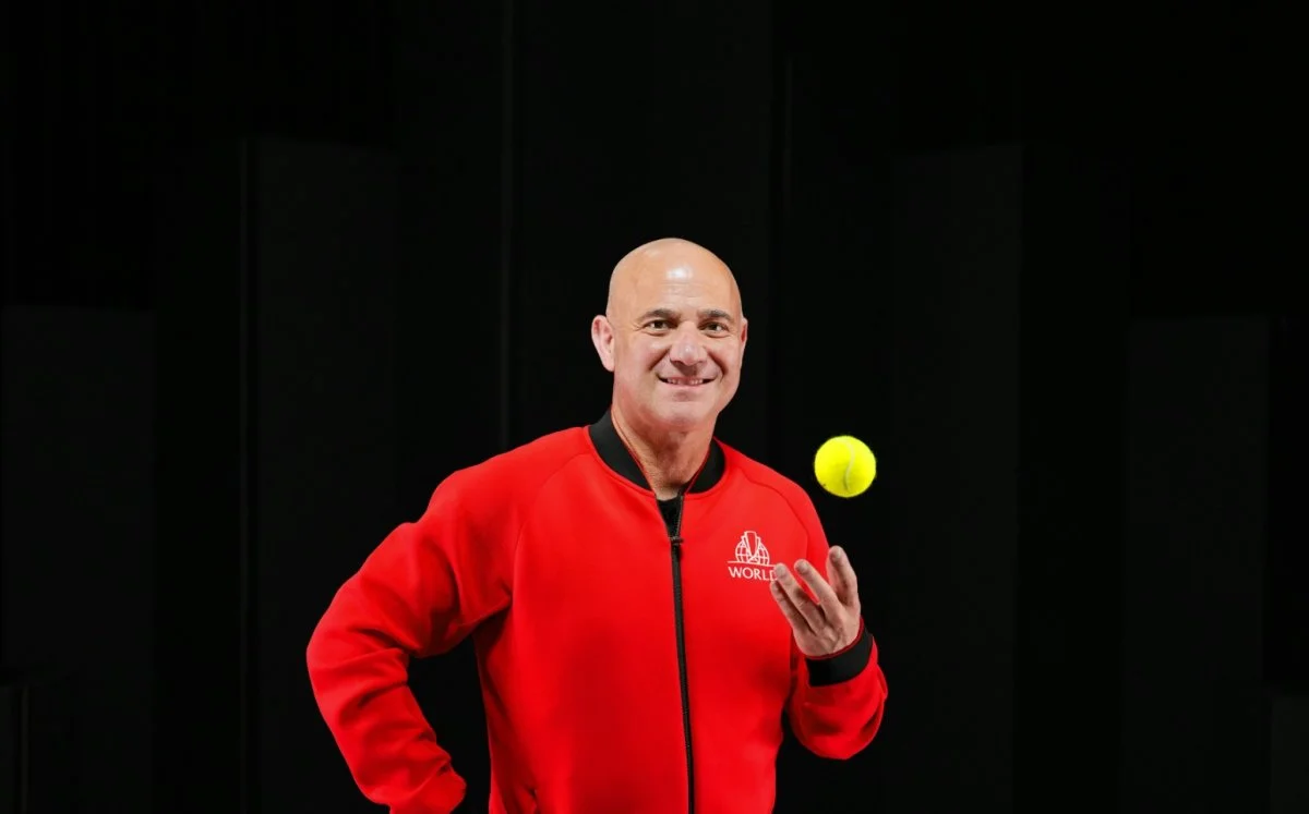 agassi es un placer ver a alcaraz y sinner llevar el tenis a un nuevo nivel