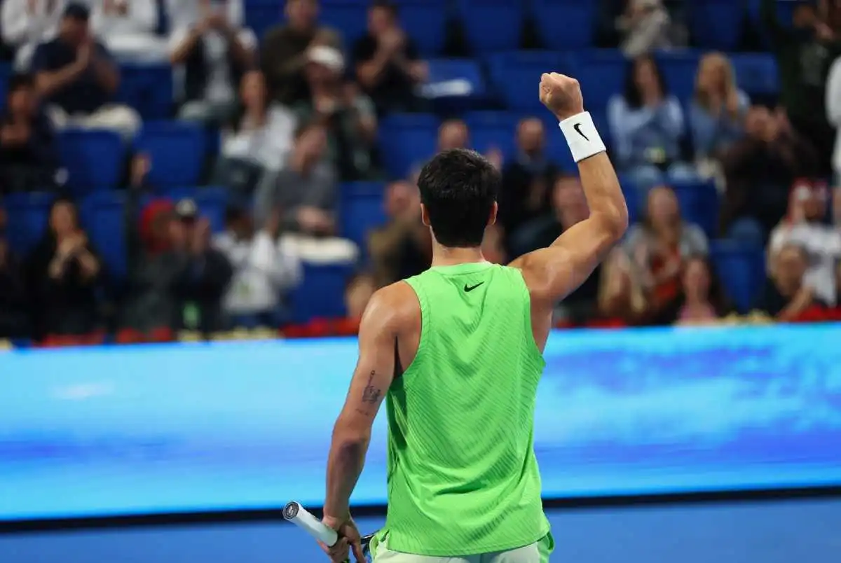 carlos alcaraz explica su tenis tras meterse en la final de doha