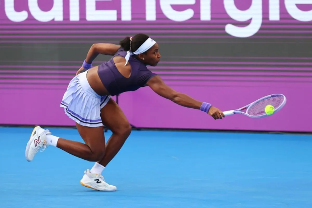gauff kalinskaya wta dubai 2026