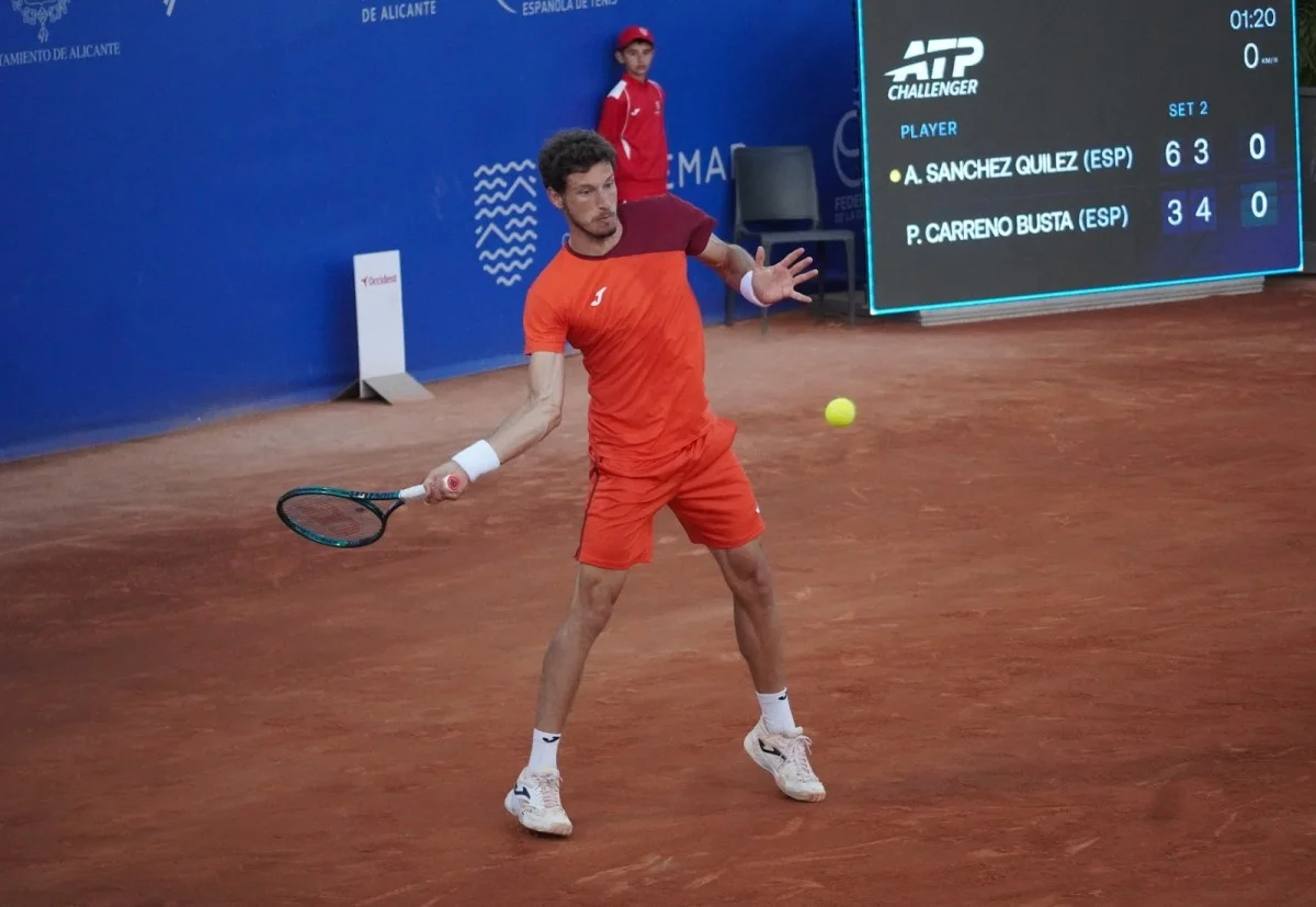 Challenger Alicante: Carreño y Martínez completan unos cuartos de final imperdibles