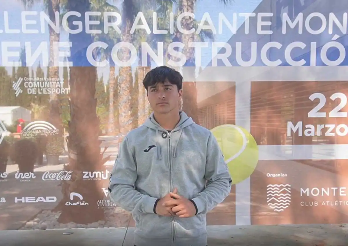 alberto garcia agradece el wild card en montemar: es un club increible de los mejores de la comunidad y de españa
