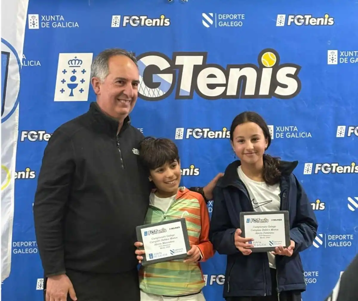 ccd sanxenxo: brillante campeonato alevin gallego y un titulo para casa