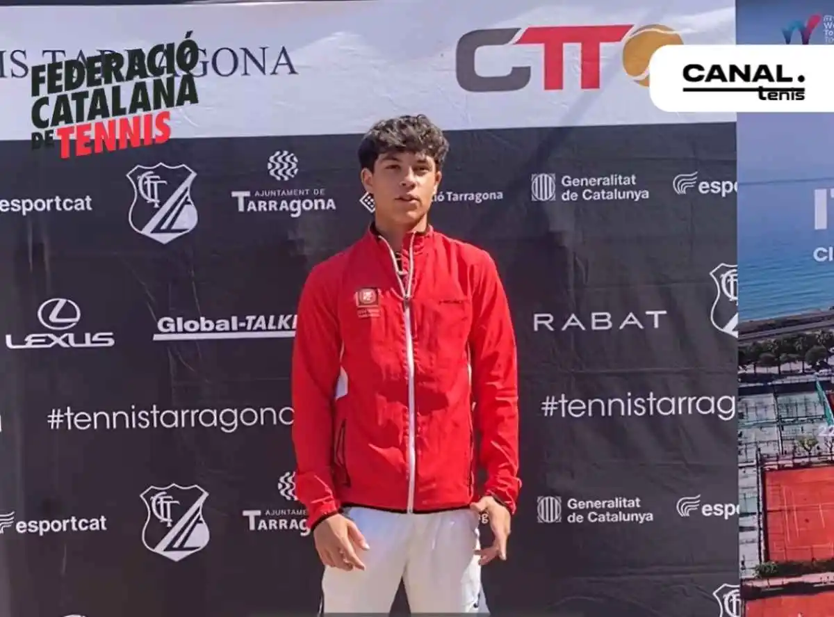 christian santos y su wild card en el itf tarragona tener esa confianza del club es un orgullo