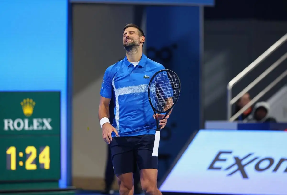 Djokovic se sincera tras un final dramático: “Me queda un sabor amargo tras perder un partido así”