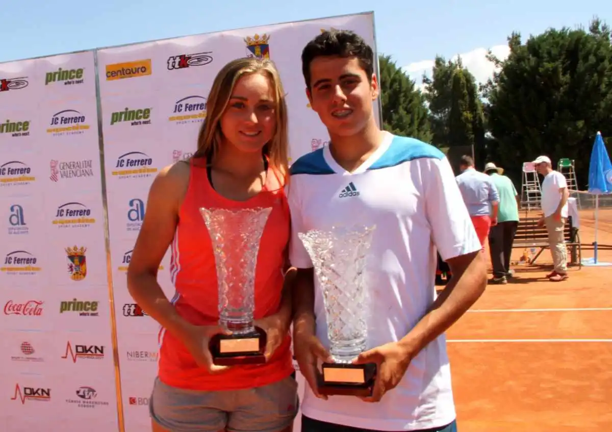 el palmares de campeones del itf junior ferrero tennis academy