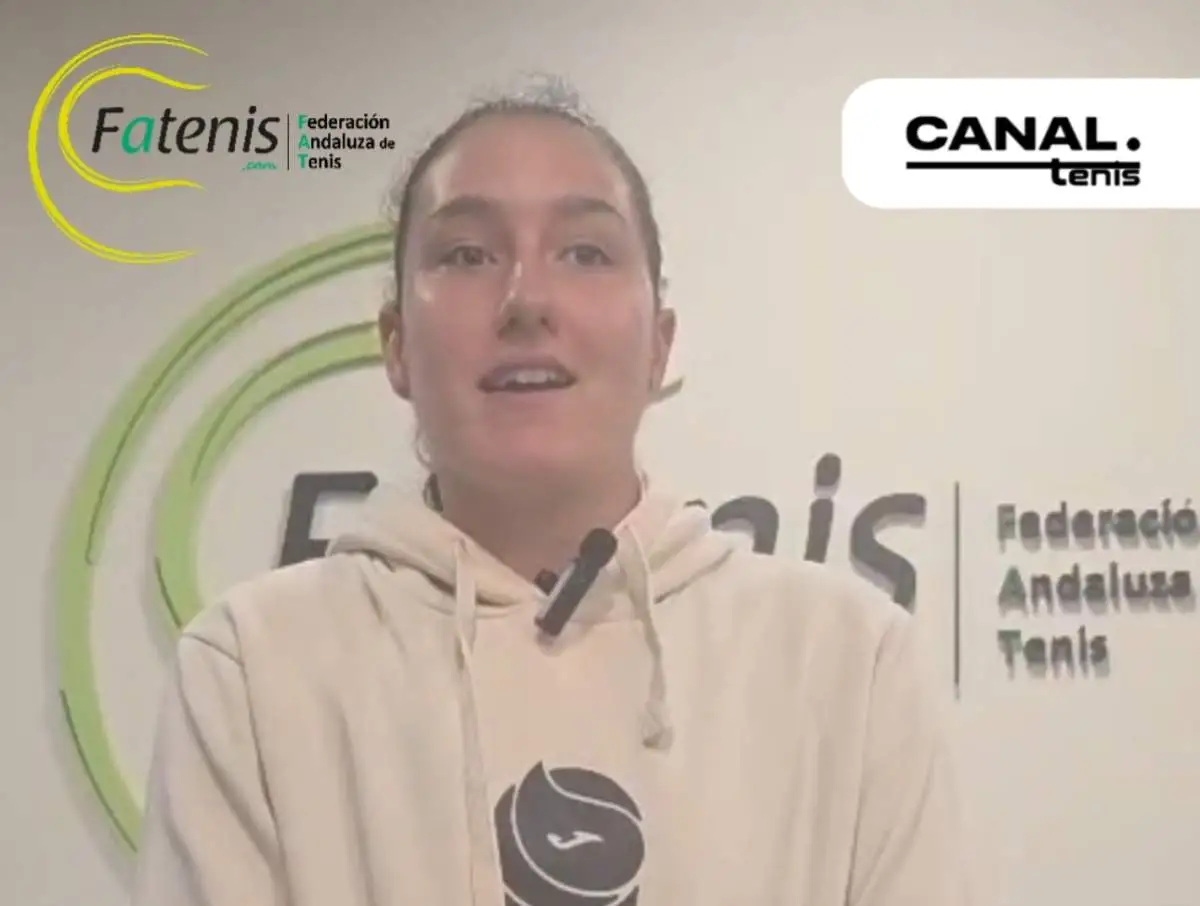 Lorena Solar, vigente campeona de Andalucía: “El futuro del tenis andaluz femenino promete”