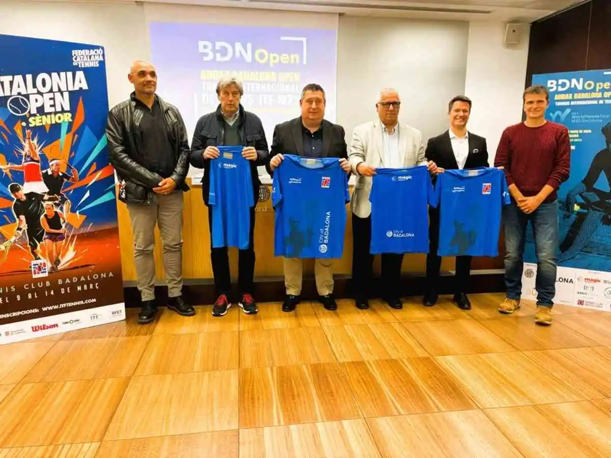 presentado oficialmente el itf audax badalona open tennis 2026