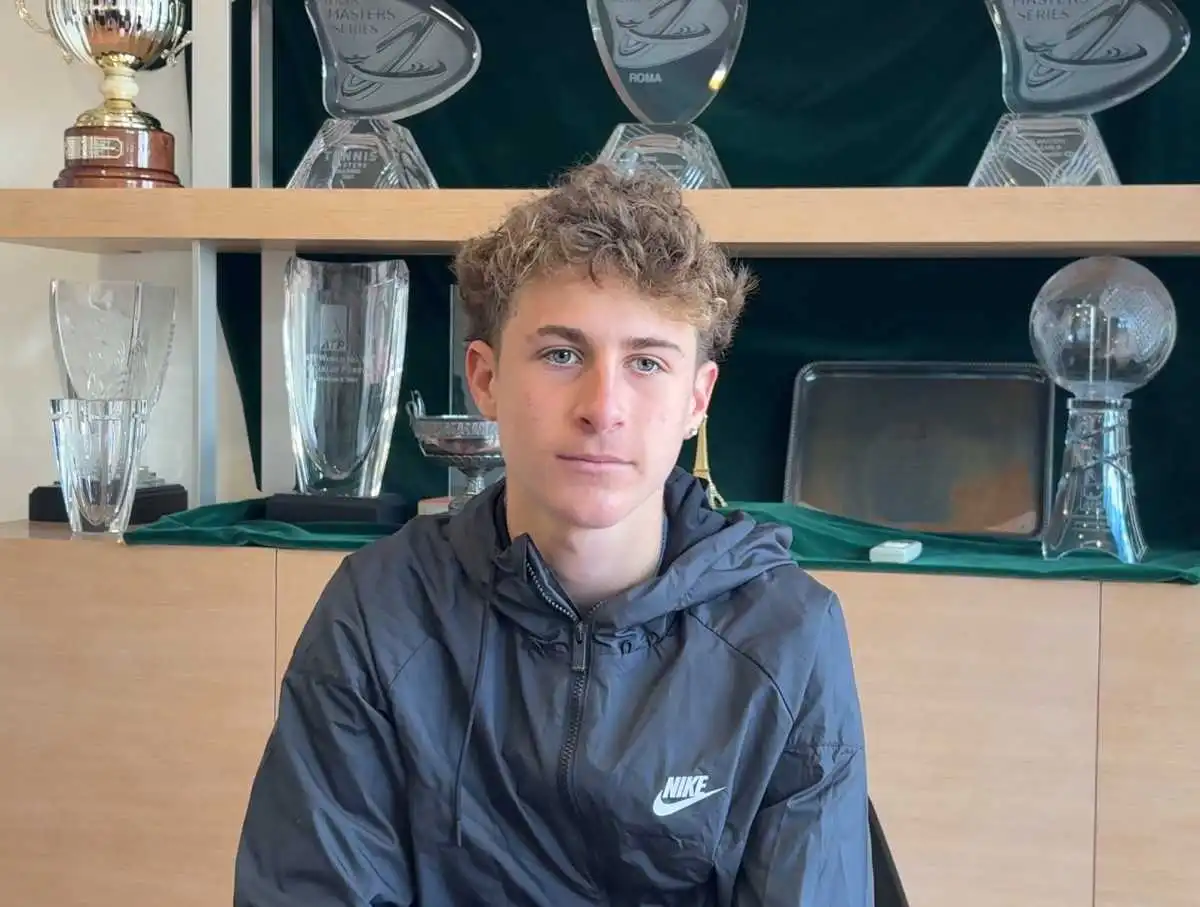 sergi servera y la ferrero tennis academy me esta ayudando muchisimo en mi carrera tenistica