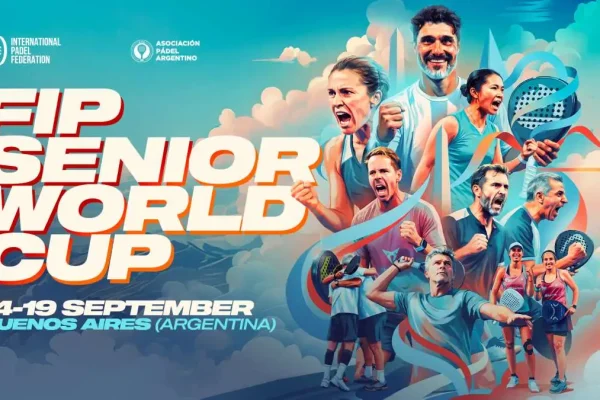 El Mundial Senior de Pádel aterriza en Argentina con un estreno histórico