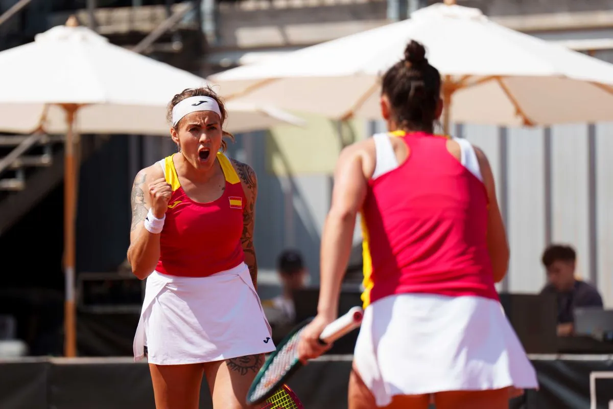 España celebra el pase a las Finales Muy orgullosas del trabajo del equipo