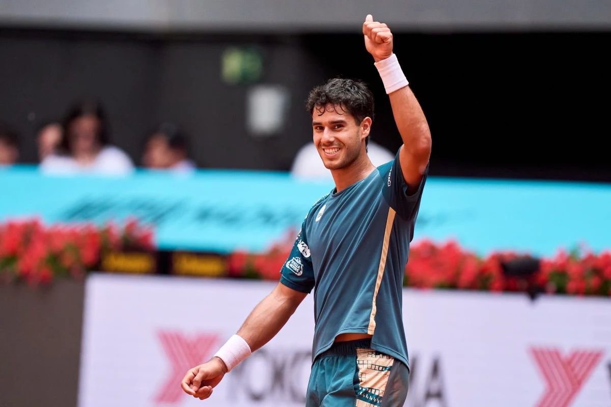 Paraguay dice presente: Vallejo sorprende a Dimitrov en Madrid