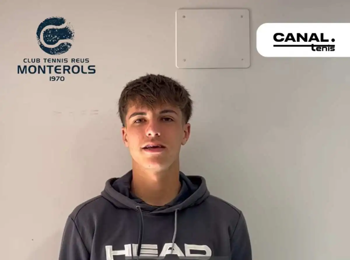 arnau escriva para mi es un orgullo poder disputar el torneo del itf reus