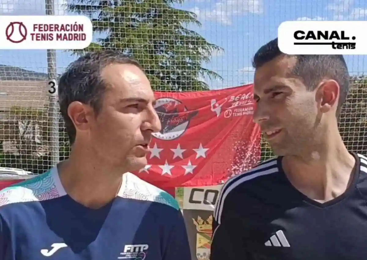 candini y dot tras ser campeones de tenis playa de madrid nos hace muy felices ganar este titulo