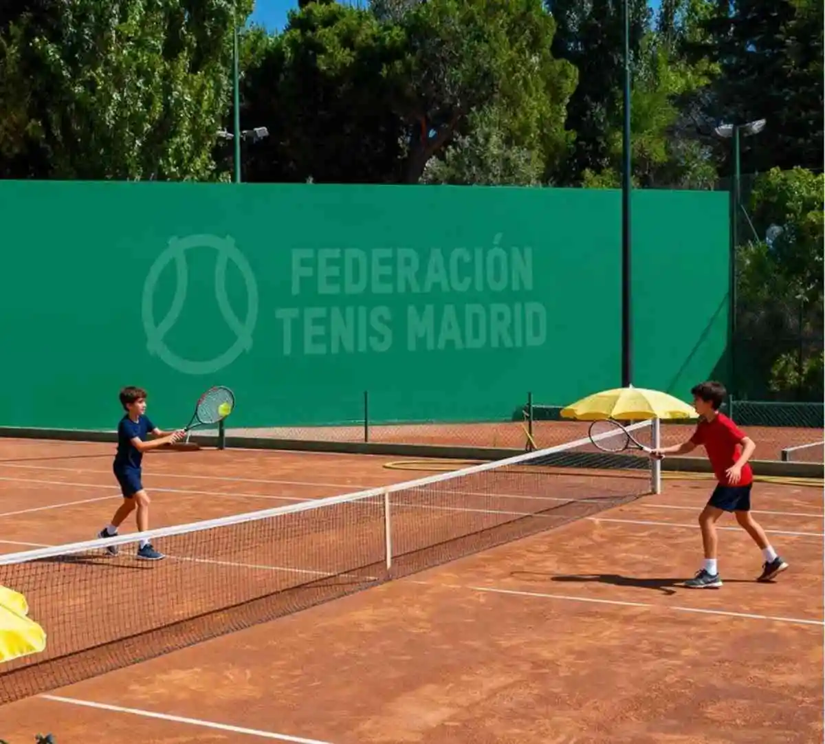 club de tenis la moraleja: todo preparado para el campeonato alevin de madrid