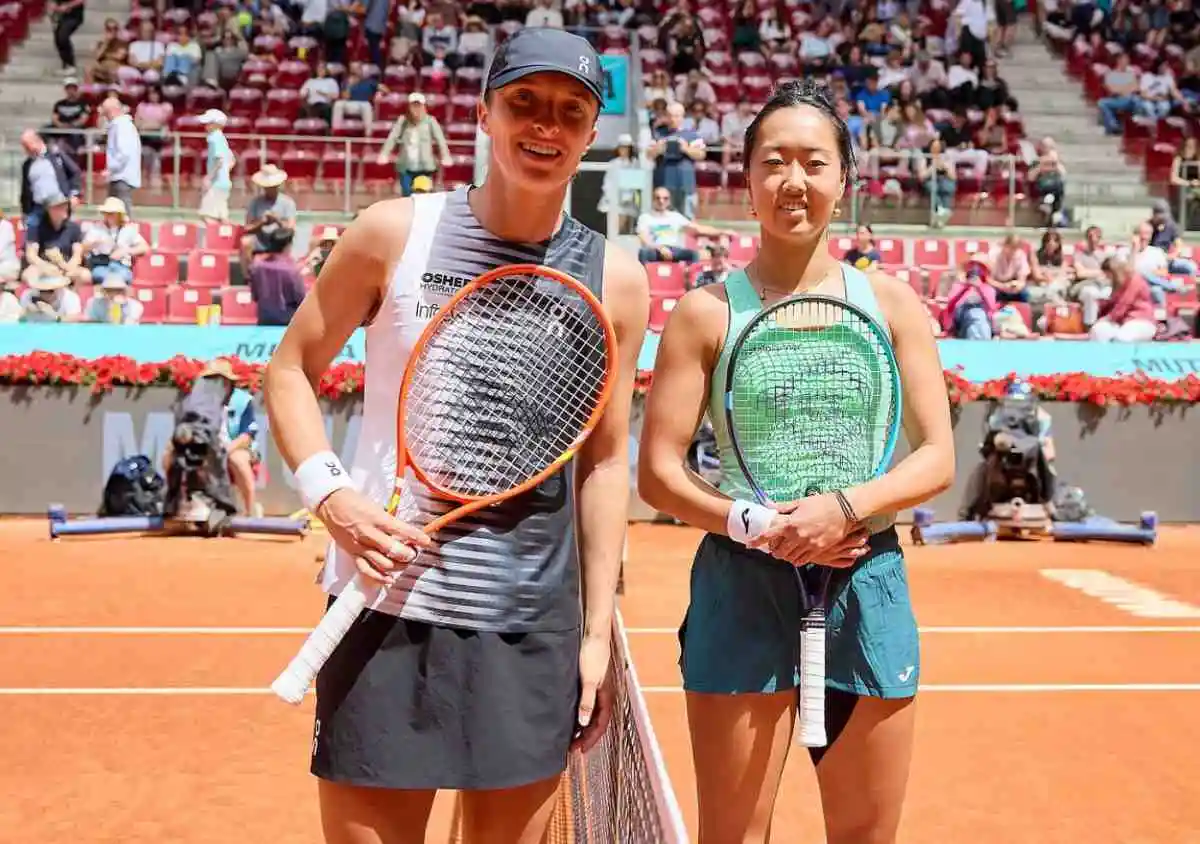 el dia mas duro de iga swiatek: retirada lagrimas y preocupacion