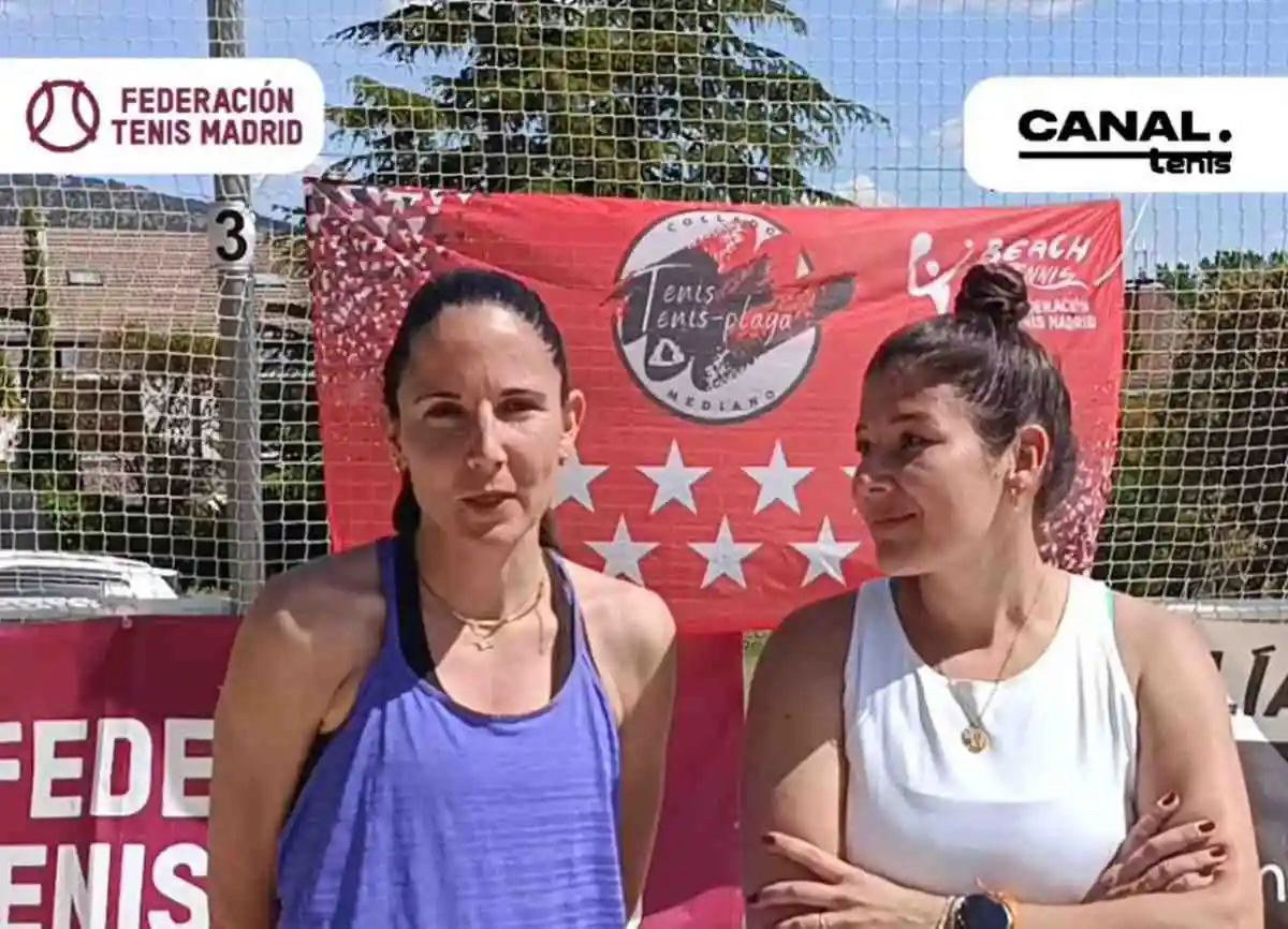 herranz y colubi tras ser campeonas de madrid de tenis playa nos gustaria que este deporte tuviera mas visibilidad