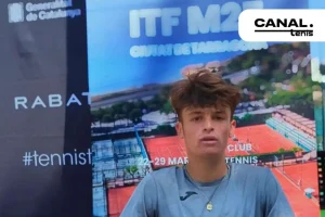 Hugo Ruiz y el mensaje de su entrenador José Díaz: “Si quieres dedicarte al tenis, tienes que dar el salto a los Futures”