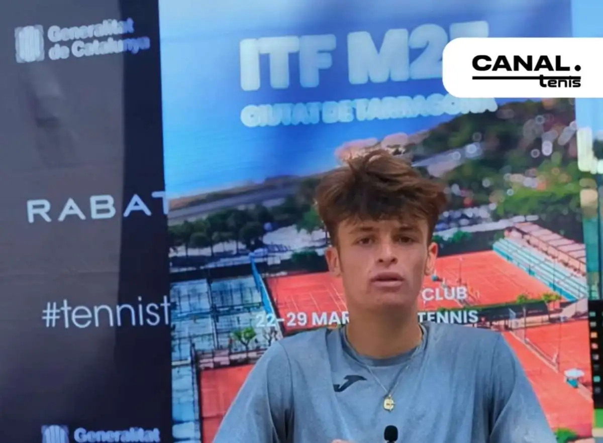 hugo ruiz y el mensaje de su entrenador jose diaz si quieres dedicarte al tenis tienes que dar el salto a los futures