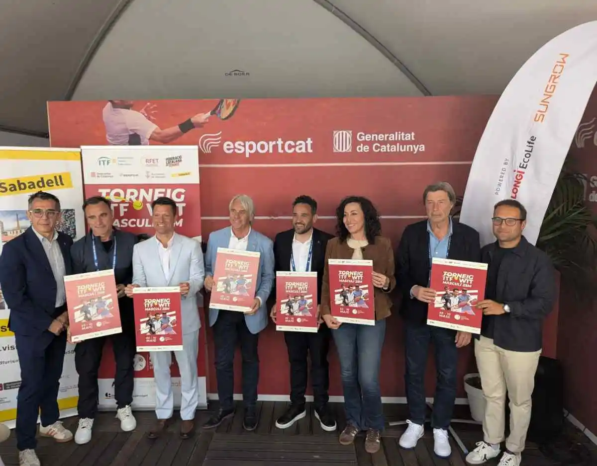 itf cercle sabadelles: una maravillosa presentacion de la cuarta edicion en el conde godo