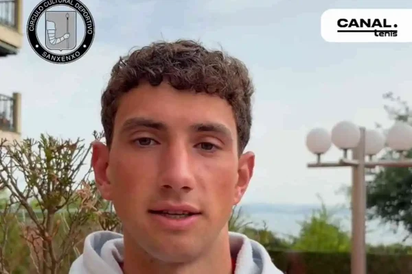 Iván Pérez y el ITF Sanxenxo: “Estoy muy agradecido al club por confiar en mí un año más”