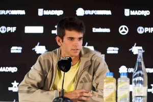 Jódar asume el mensaje de calma tras el Mutua Madrid Open y piensa en el largo plazo