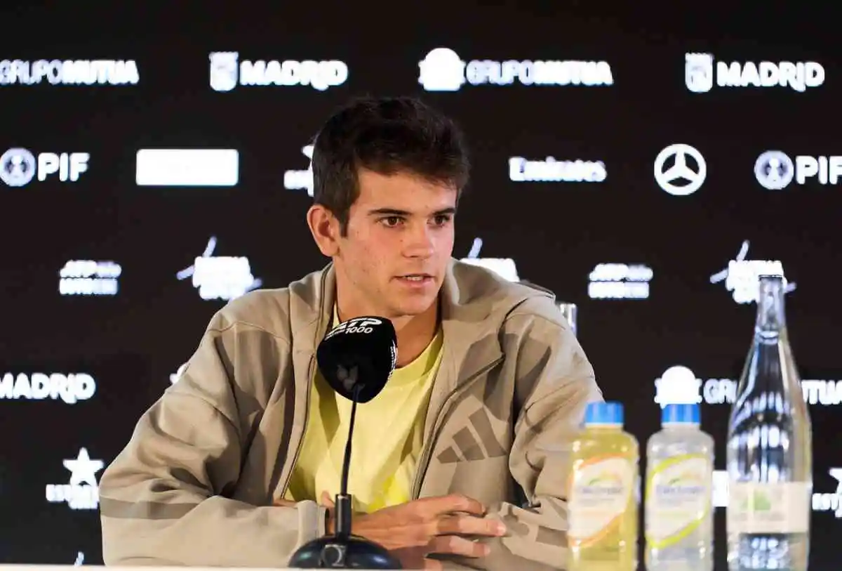jodar asume el mensaje de calma tras el mutua madrid open y piensa en el largo plazo
