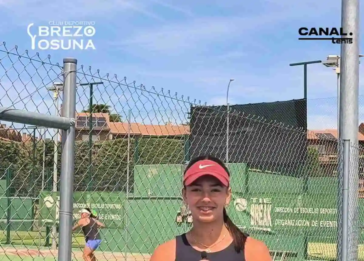 maria trujillo en el club natural tennis estoy evolucionando como jugadora