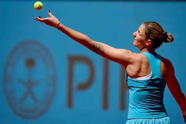 Fin del camino: Sierra cae ante la potencia de Pliskova en Madrid