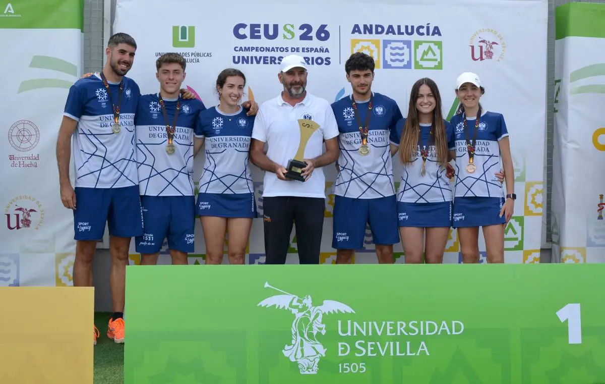 Andalucía firma un hito histórico mientras la universidad de Granada se corona campeona de España